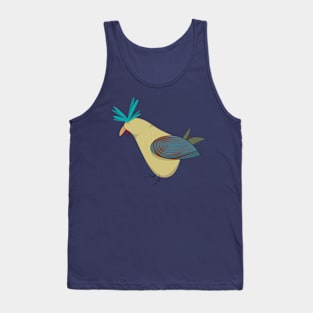 Cute Yellow chicken Tank Top